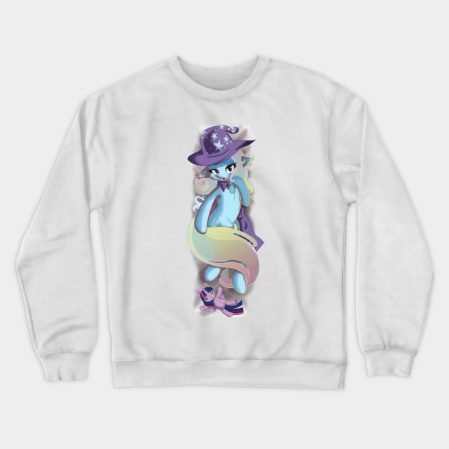 The Humble and Penitent Trixie Crewneck Sweatshirt by DistopiaDesing